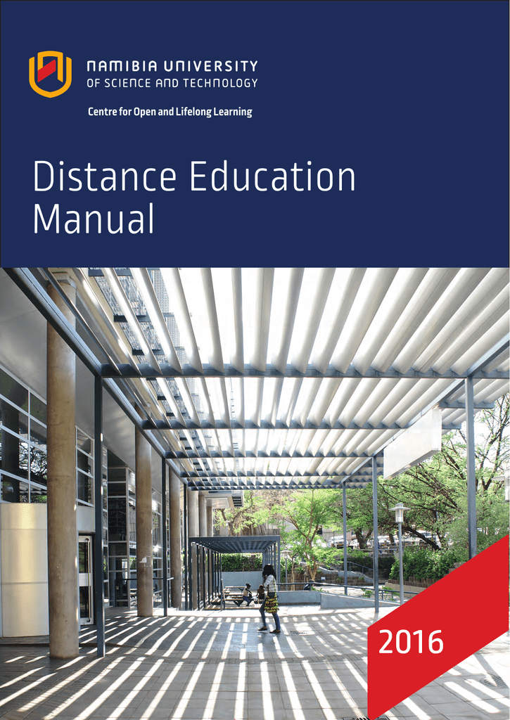 Manual For Distance Education Students Manualzzcom - 