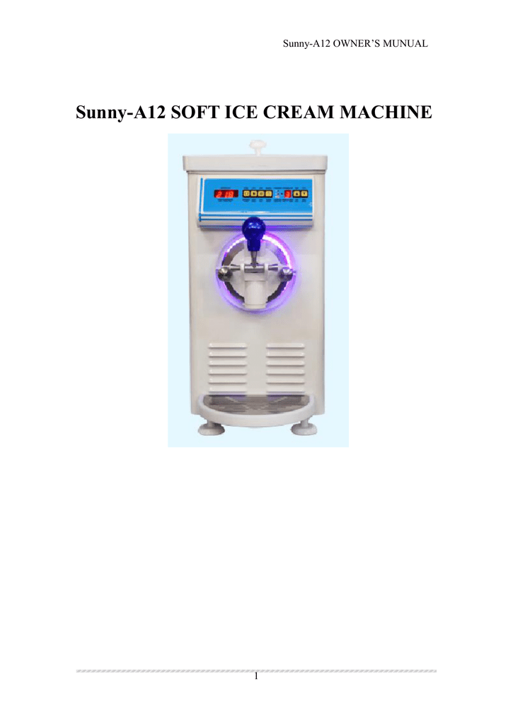 Longo ice cream discount machine