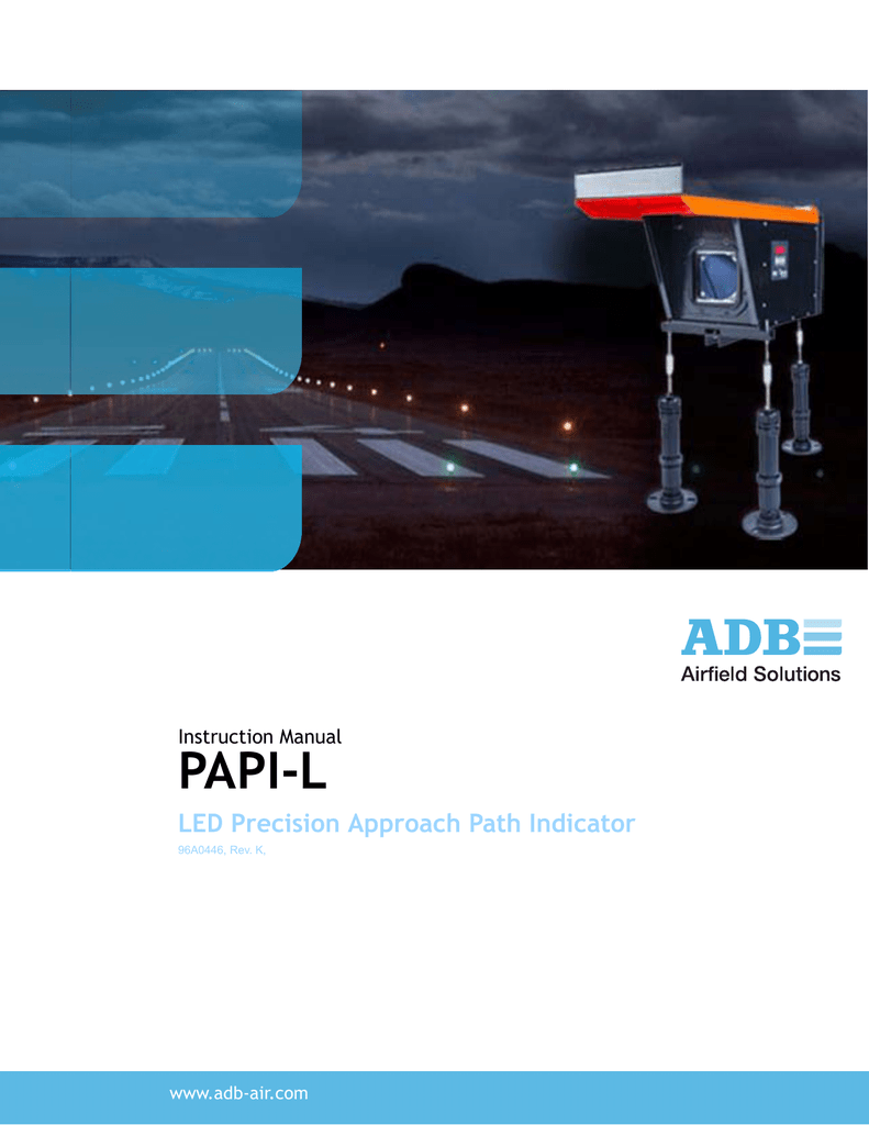 L-880(L), L-881(L) / PAPI-L | Manualzz