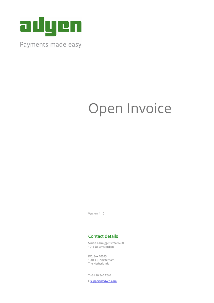 Open Invoice Manualzz Open Invoice Manualzz
