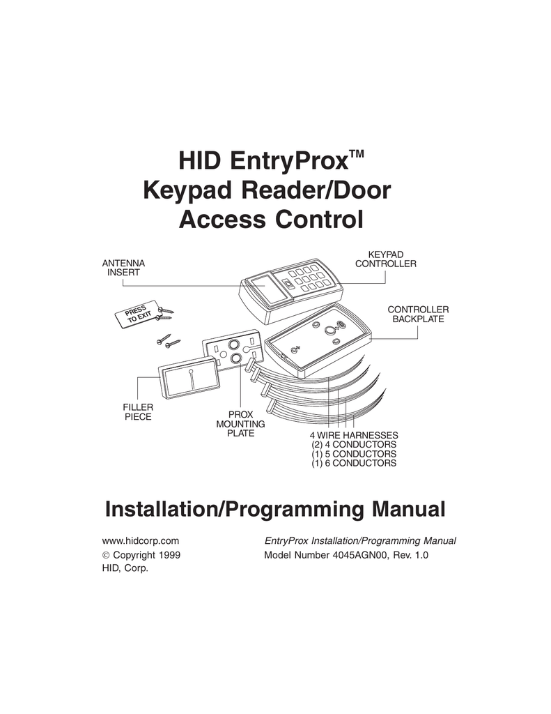 Hid Door Acces Control Wiring Diagram - Wiring Schema Collection