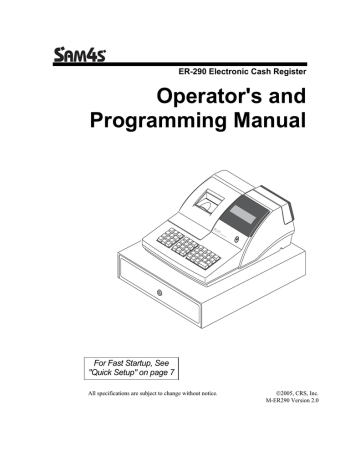 | Size: 416 kB SAM4s ER-290 Programming Operator Manual V2.0 | Manualzz