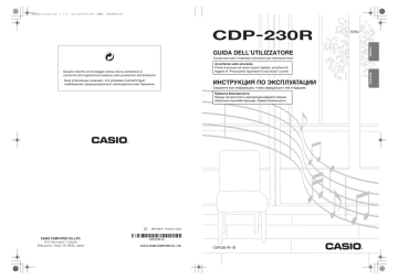 Casio CDP-230R Руководство пользователя | Manualzz