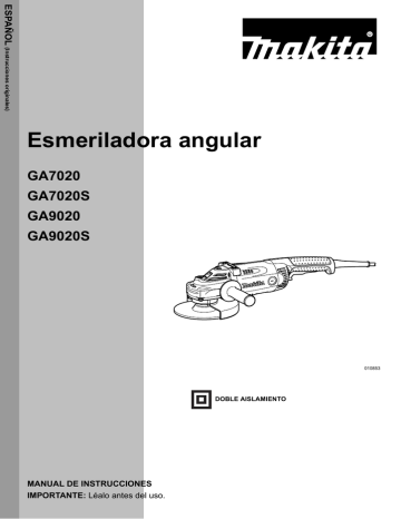 340 016 Amoladora angular 230MM 2200W GA9020 Makita manual | Manualzz