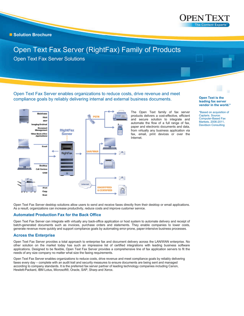 opentext rightfax integration guide cisco opentext rightfax integration guide cisco