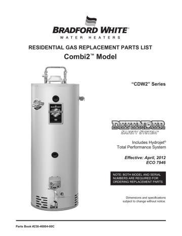 Product Number Bradford White 265-46367-02 