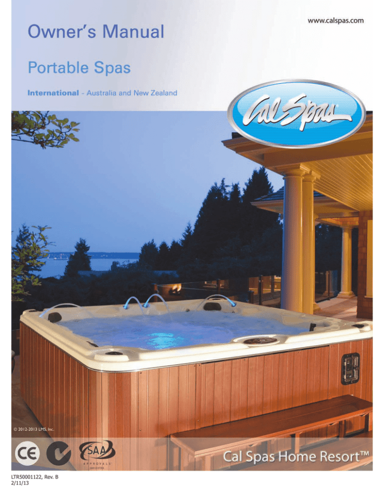 Cal Spas Portable Spa Owner S Manual Manualzz Cal Spas Portable Spa Owner S Manual, Cal Spa Wiring Diagram
