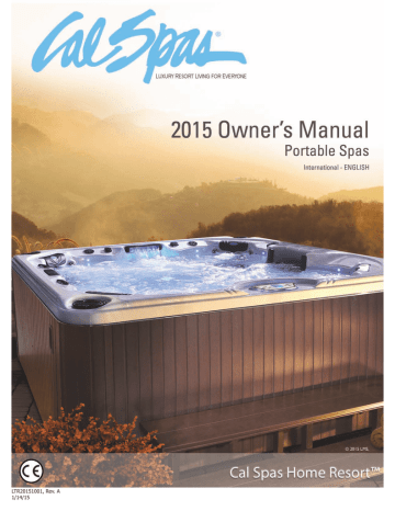Cal Spas Portable Spa 2018 Owner S Manual Manualzz Cal Spas Portable Spa 2018 Owner S, Cal Spa Wiring Diagram