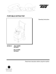 Sensei 10070250 Operating Instructions Manual