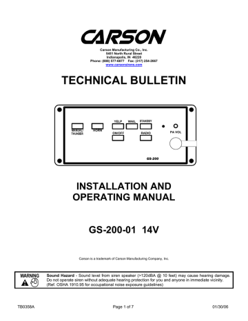 GS-200-01 Manual | Manualzz