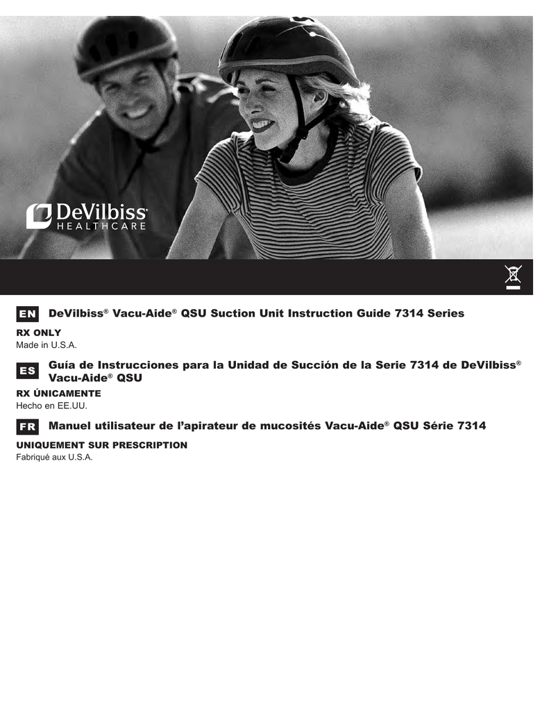 VacuAide QSU Suction UnitInstruction Sheet Manualzz