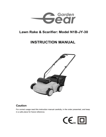 Garden deals gear scarifier