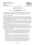 SBIG ST-4 Application Note | AI Chat &amp; PDF Download