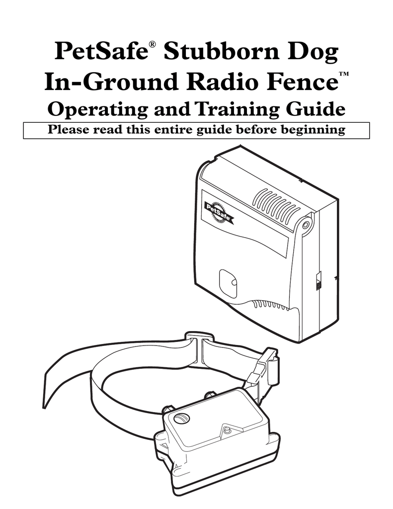 Stubborn Dog Fence Owners Manual Manualzz