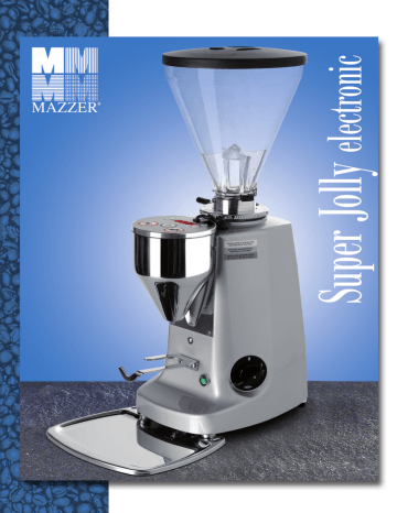 Mazzer Super Jolly Electronic Brochure 