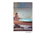 South Seas Spas  VS/GS Owners Manual