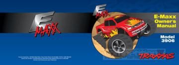 Traxxas E-Maxx 3906 Owner's Manual 