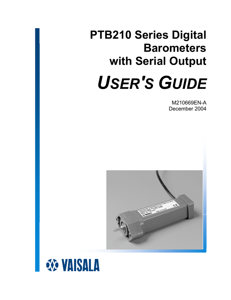 PTB210 Digital Barometer