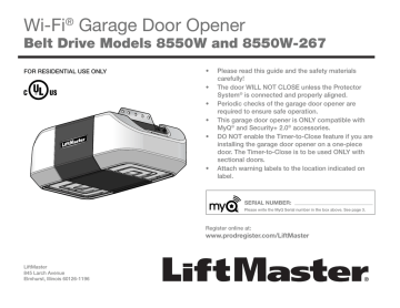 Liftmaster 878 Max Manual