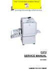 C272 SERVICE MANUAL - LANIER RICOH SAVIN