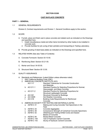 03300 Cast In Place Concrete Manualzz
