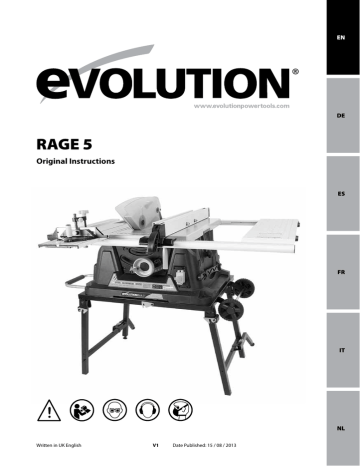 Evolution RAGE 5 Manual De Usuario | Manualzz