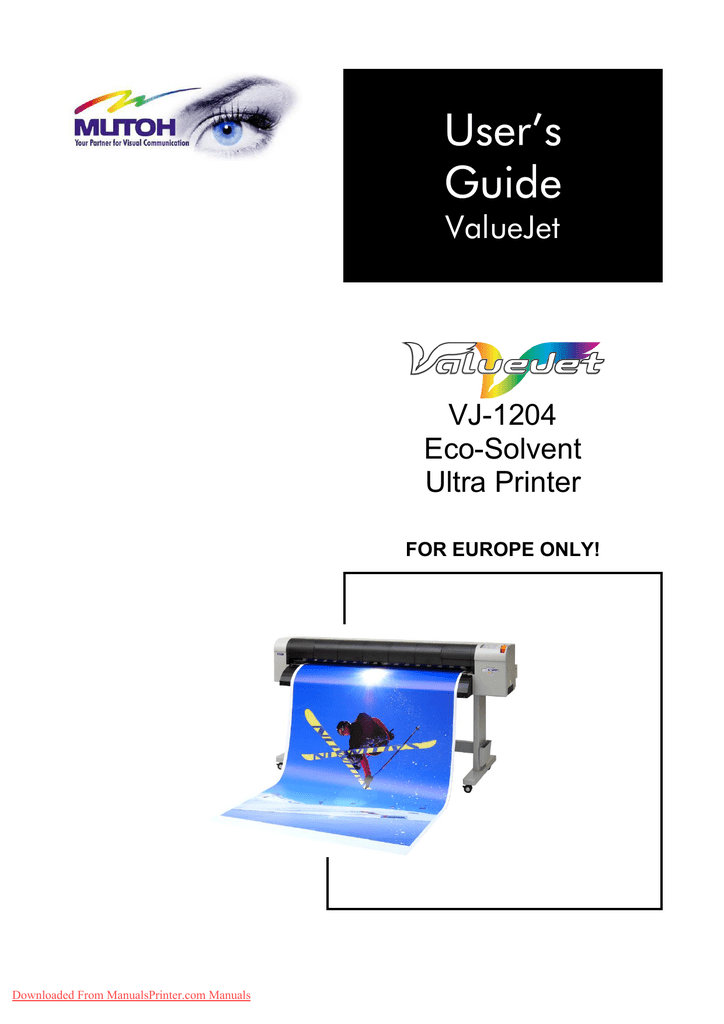 mutoh valuejet 1204