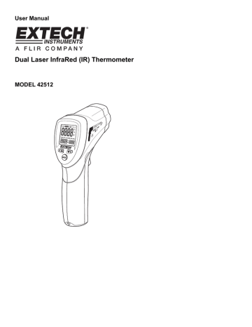 Extech Instruments 42512 User manual | Manualzz