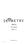 Phonetics Skymetry WTU-14 User manual