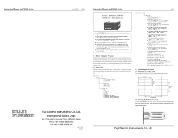 Fd5000 Manualzz