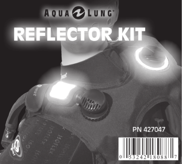 Aqua Lung Reflector Kit Installation instructions | Manualzz
