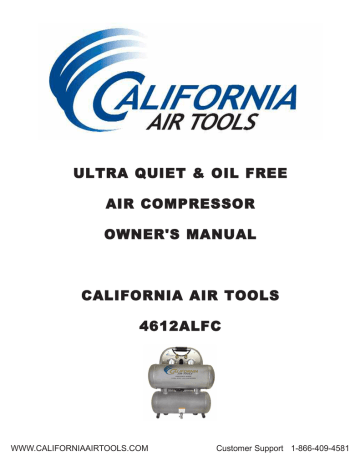 California Air Tools 4612ALFC Owner Manual | Manualzz