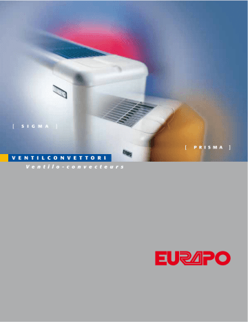 EURAPO Ventilconvettore sigma | Manualzz