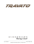 Winnebago Travato User Manual