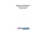 ETS-Lindgren Med-Vizion Graphic Display Panel (GDP) System Medical Shielding Accessory Owner's Manual