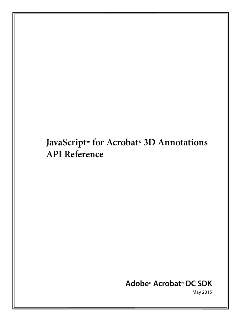 36 Adobe Acrobat Javascript Reference Modern Javascript Blog
