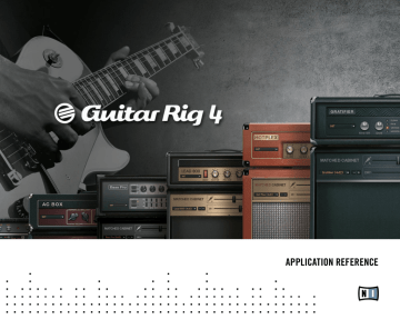 Guitar Rig 4 Application Reference English | Manualzz
