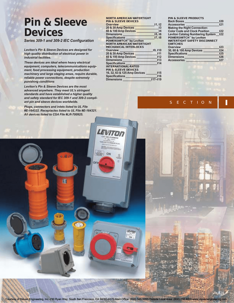 Hubbell 420R9W AC Receptacle IEC60309 IEC 309 Pin /& Sleeve