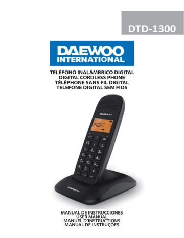 Daewoo DTD-1300 User manual | Manualzz