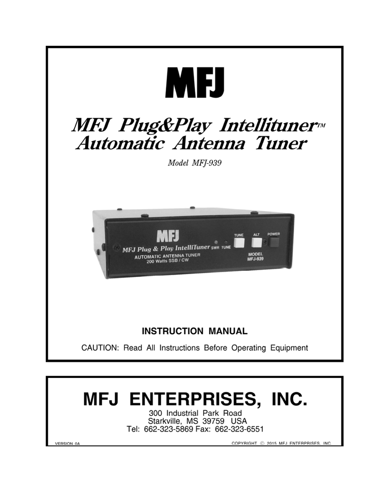Mfj 5124k Wiring Diagram