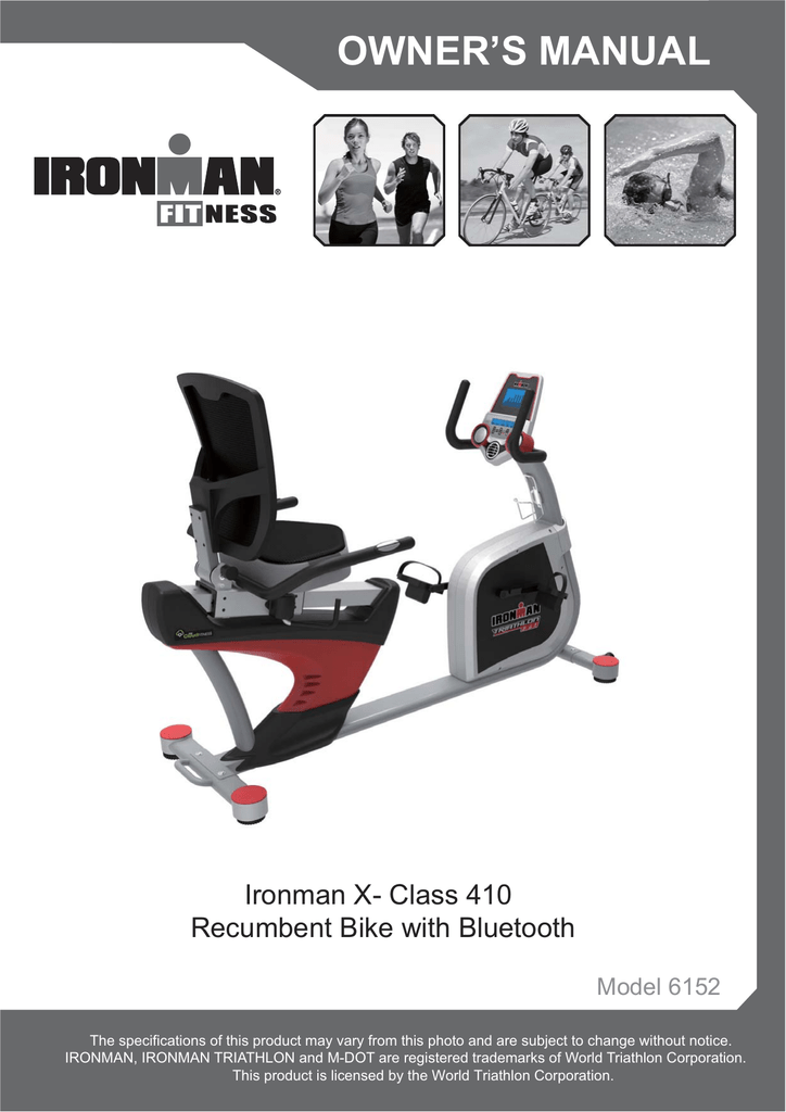 ironman recumbent bike