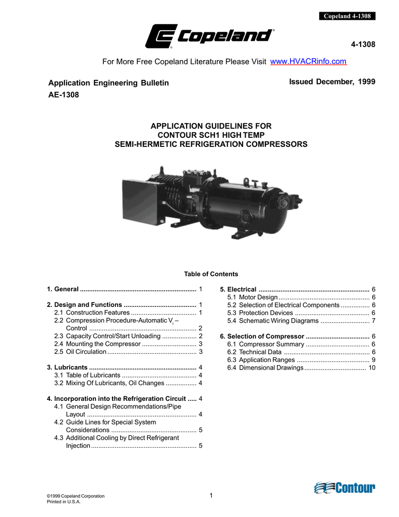 120 Volt Copeland Compressor Wiring Diagram