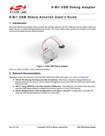 8 bit USB Debug Adapter | Manualzz