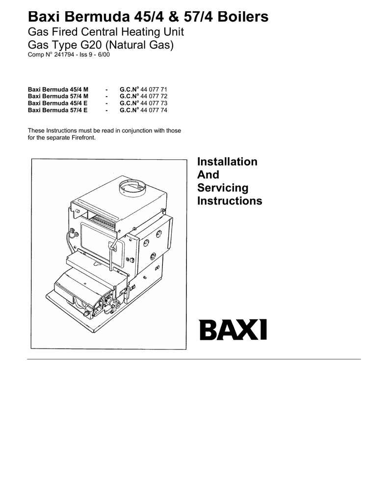 baxi bermuda piezo spark generator 040456