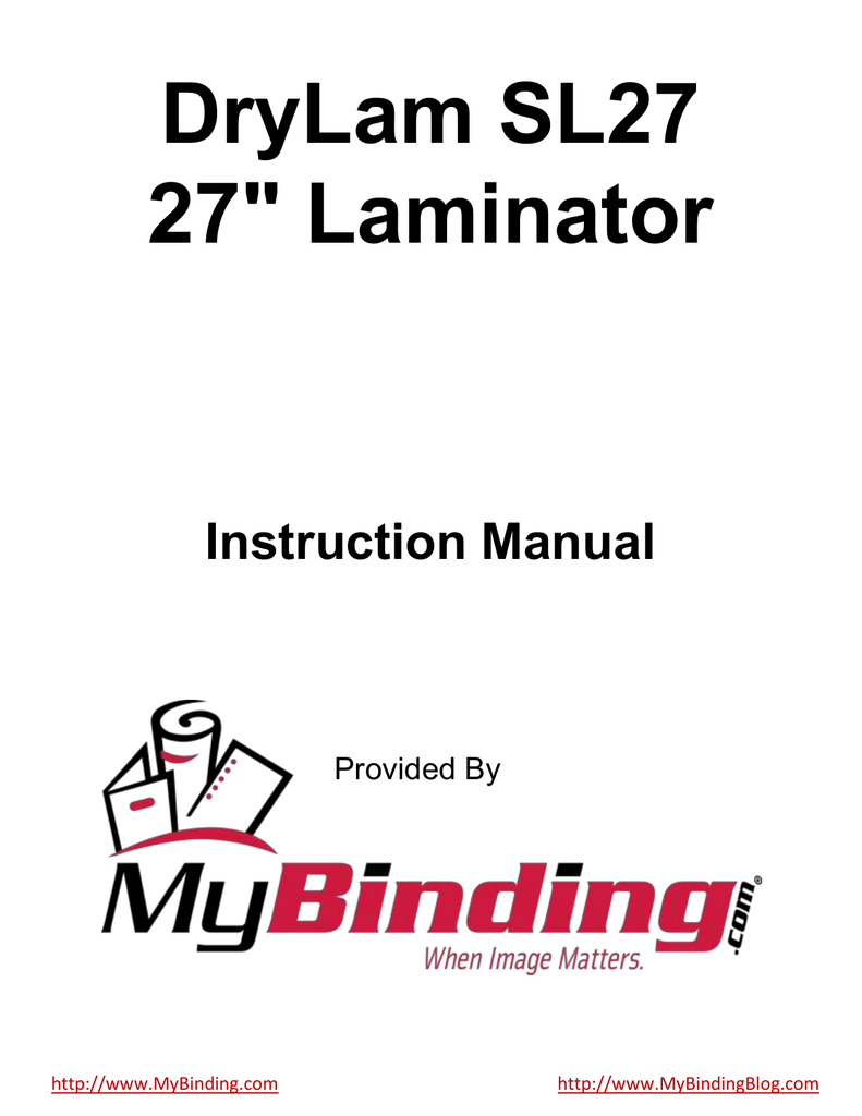 Drylam Sl27 Manual Manualzz