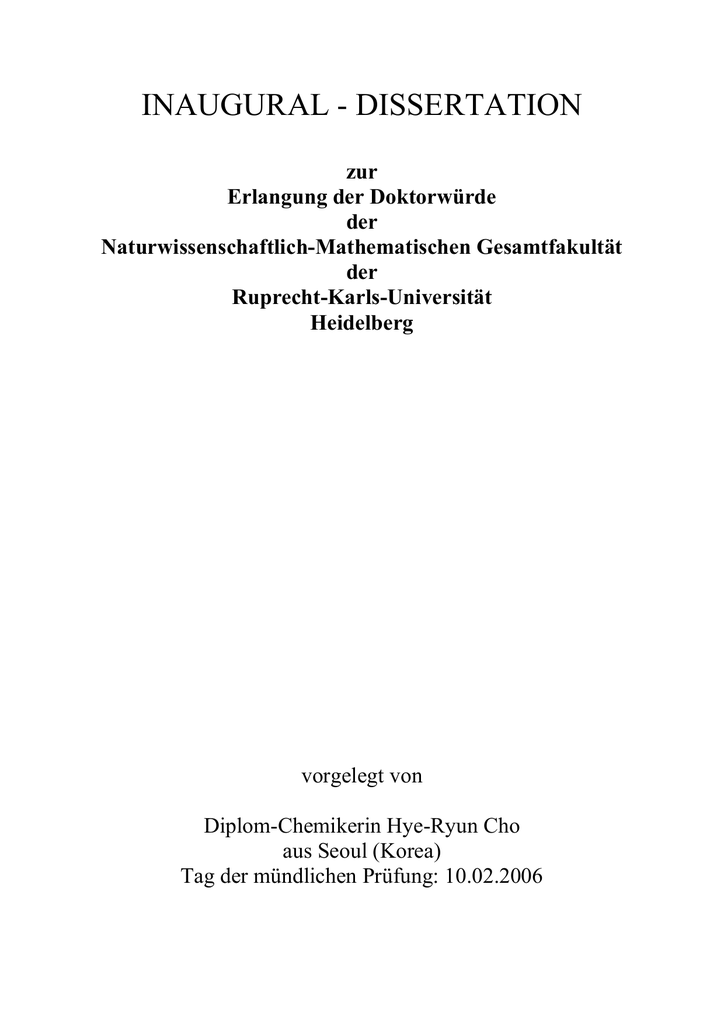 Dissertation Hye Ryun Cho - Manualzz