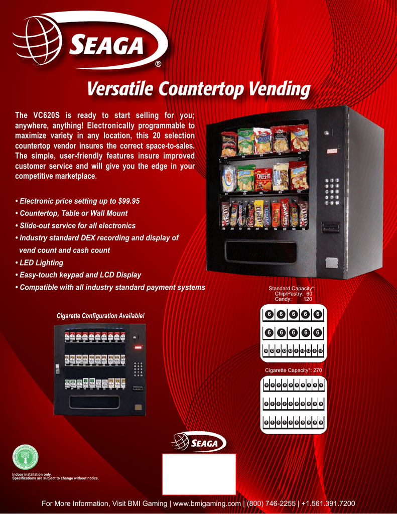 Vc620s Hf3000 Vending Brochure Manualzz Com