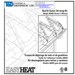 Easy Heat ADKS Roof &amp; Gutter De-Icing Kit Owner's Manual