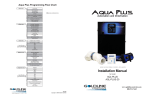 Aqua Plus Pool Automation AQL-PLUS Installation Manual