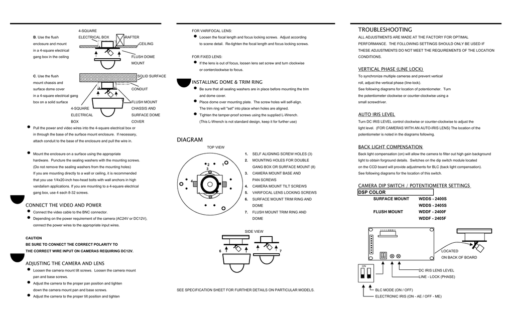 WDDF AND WDDS INSTRUCTIONS | Manualzz